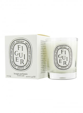 Figuier Scented Candle White 2.4ounce