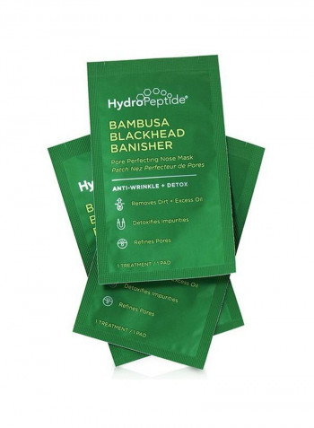 8-Piece Bambusa Blackhead Banisher Pore Perfecting Nose Mask