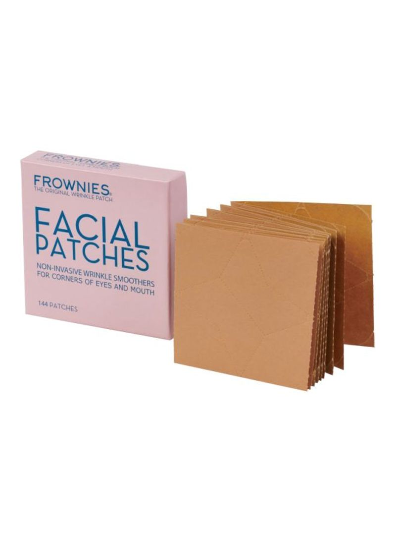 Pack Of 144 Wrinkle Smoothers Facial Patches For Corners Of Eye And Mouth