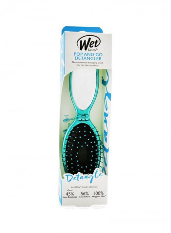 Pop And Go Detangler Brush Green/Black