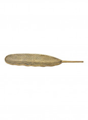 Decorative Bronze Leaf Banana Gold 40x10centimeter