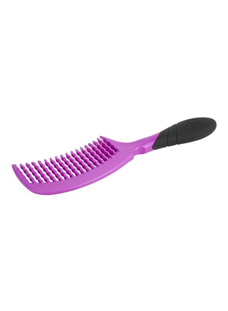 Pro Detangling Hair Comb Purple/Black