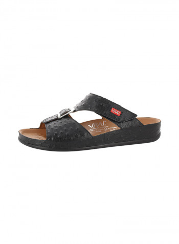 Men Arabic Sandals Black