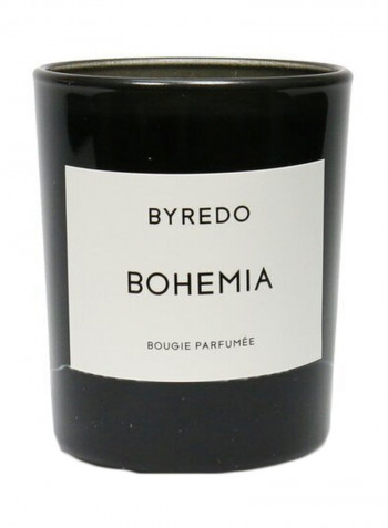 Bohemia Scented Candle Black 2.4ounce