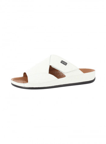 Men Arabic Sandals White