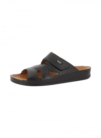 Men Arabic Sandals Black