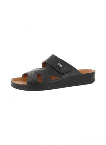 Men Arabic Sandals Black