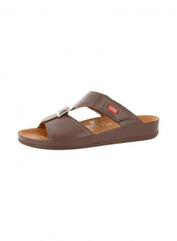 Men Arabic Sandals Brown