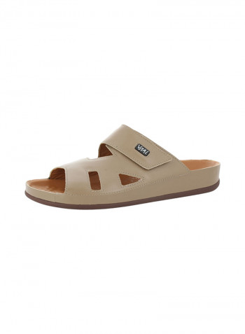 Men Arabic Sandals Beige