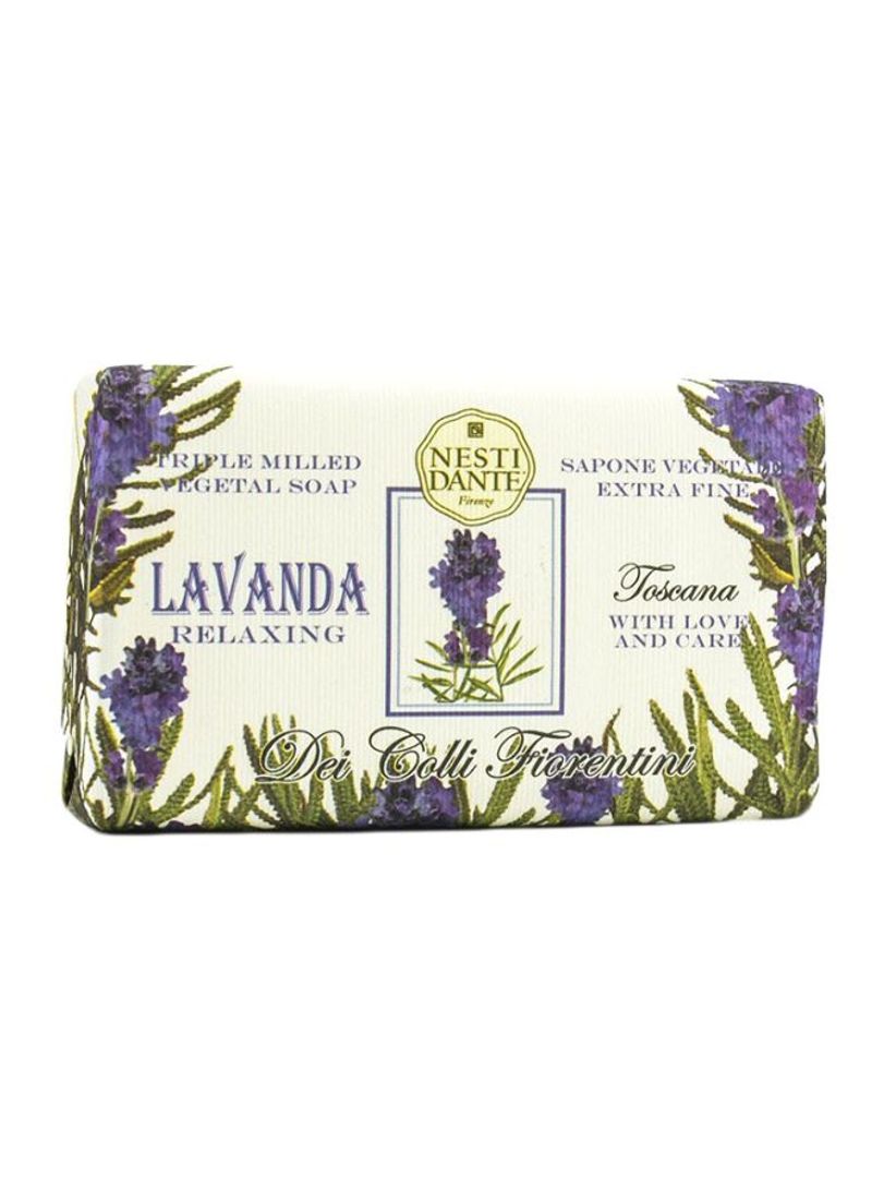 Dei Colli Fiorentini Triple Milled Vegetal Soap - Tuscan Lavender 250g