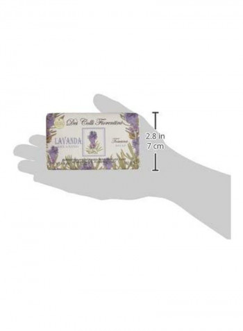 Dei Colli Fiorentini Triple Milled Vegetal Soap - Tuscan Lavender 250g