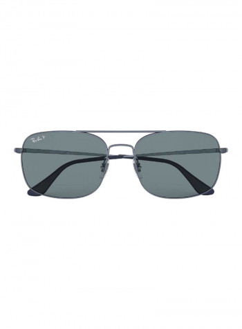 Classic Square Sunglasses - Lens Size: 60 mm