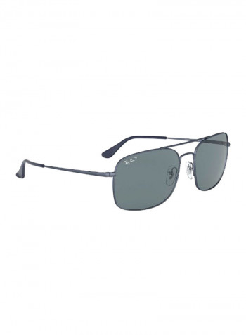 Classic Square Sunglasses - Lens Size: 60 mm