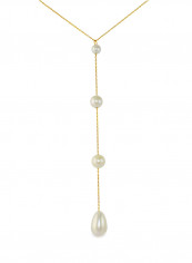 18 Karat Gold Gradual Pearl Pendant Necklace reviews 18 Karat Gold Gradual Pearl Pendant Necklace