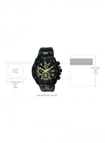 Men's Edifice Water Resistant Chronograph Watch EFR-539BK-1AVUDF