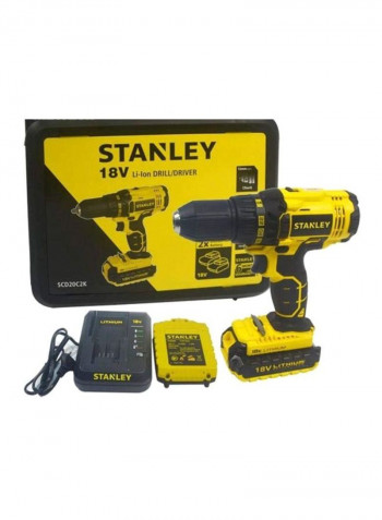 Cordless Drill Yellow/Black/Silver