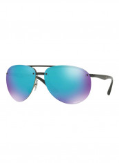 Men's Polarized Aviator Sunglasses - Lens Size: 64 mm