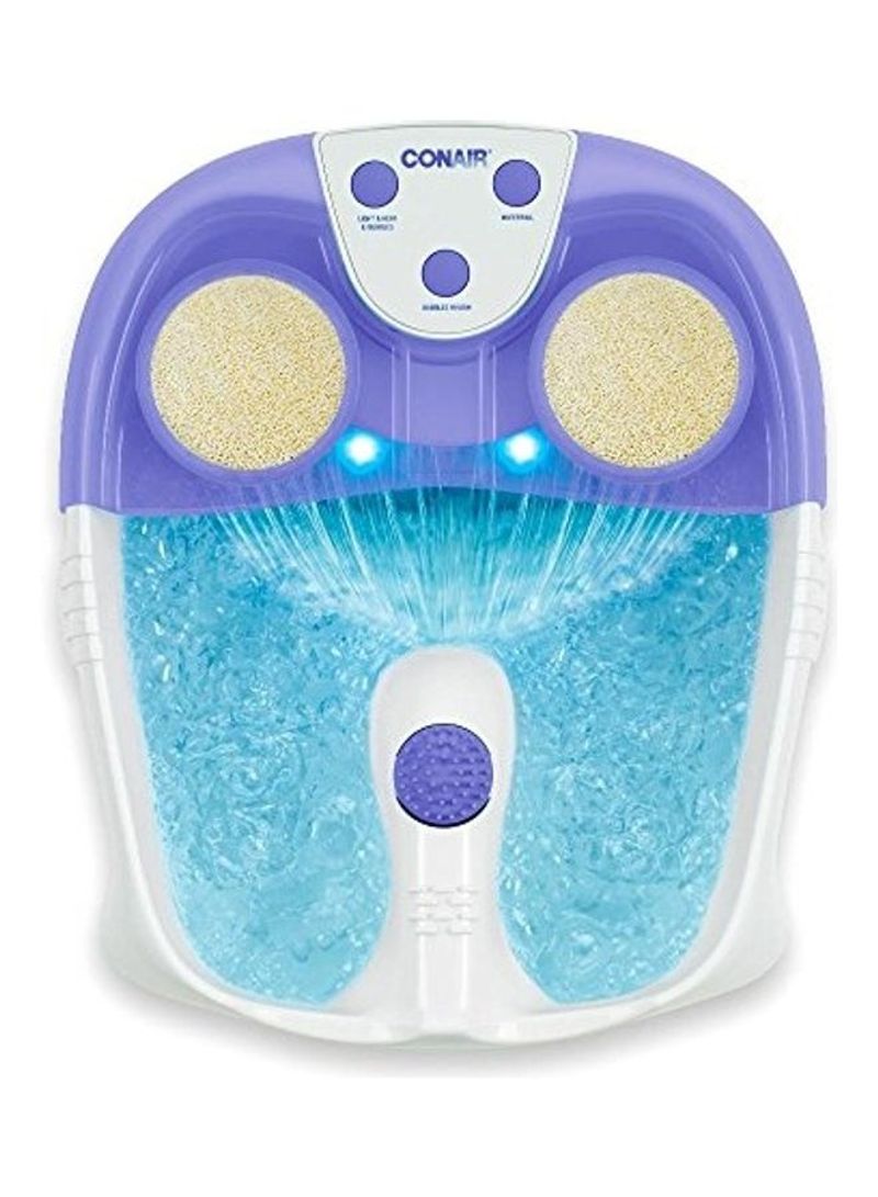 Waterfall Foot Pedicure Spa with Light Multicolour