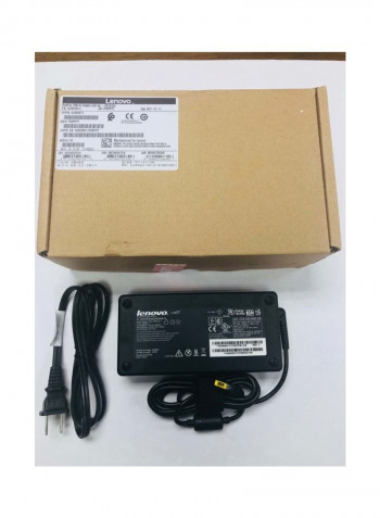 Slim Tip Power Adapter Black
