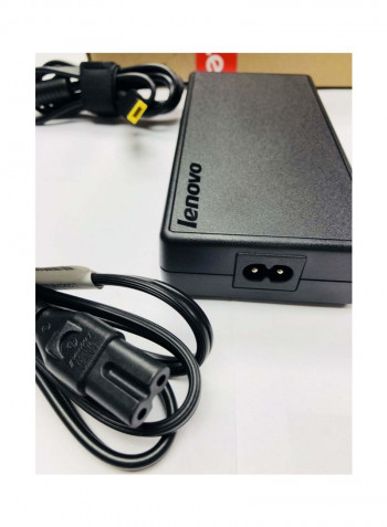 Slim Tip Power Adapter Black