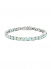 925 Sterling Silver Opal Studded Tennis Bracelet reviews 925 Sterling Silver Opal Studded Tennis Bracelet
