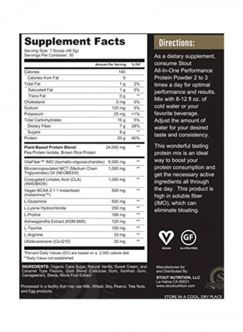 All in One Performance Vegan Protein Drink