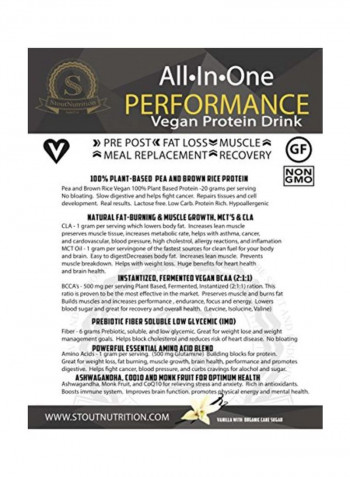 All in One Performance Vegan Protein Drink