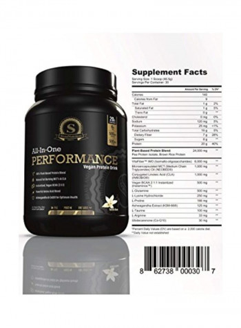 All in One Performance Vegan Protein Drink