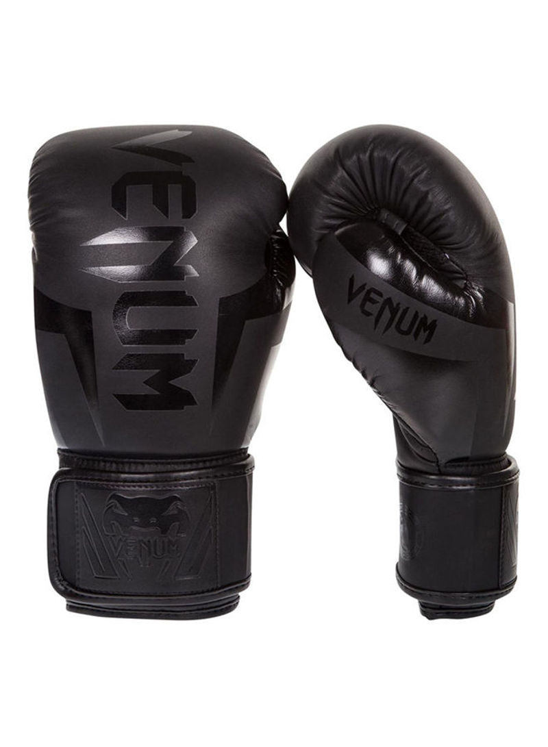 Elite Boxing Gloves, Black