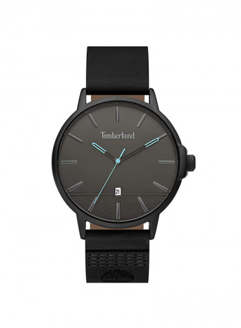Men's Leather Analog Wrist Watch T TBL15637JYB-13