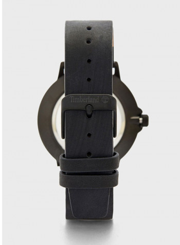 Men's Leather Analog Wrist Watch T TBL15637JYB-13