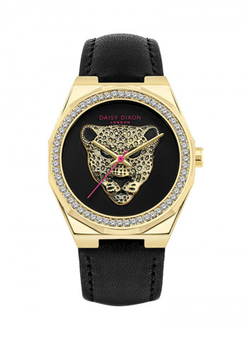 Women's Leather Analog Wrist Watch D Dd109Bg