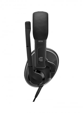 Sennheiser Closed Acoustic Gaming Headphones With Noise-Cancelling Mic For PS4/PS5/XOne/XSeries/NSwitch/PC Black