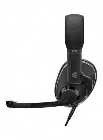Sennheiser Closed Acoustic Gaming Headphones With Noise-Cancelling Mic For PS4/PS5/XOne/XSeries/NSwitch/PC Black