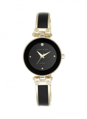 Women's Water Resistant Analog Watch AK1980BKGB