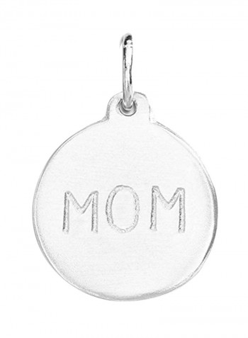 Sterling Silver Mom Charm For Bracelet
