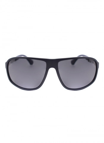 Men's Rimmed Polarized Square Sunglasses - Lens Size: 83 mm