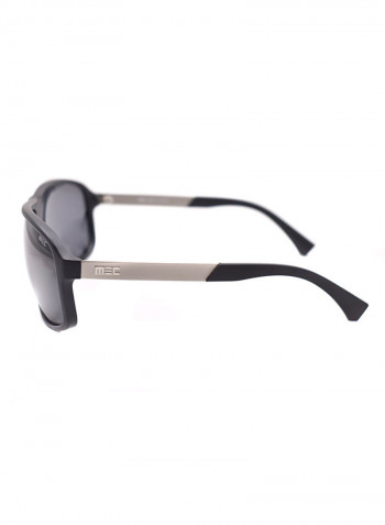 Men's Rimmed Polarized Square Sunglasses - Lens Size: 83 mm