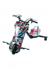 36V Bluetooth  Electric Drifting Scooter With Light And Switch Watch 19kg