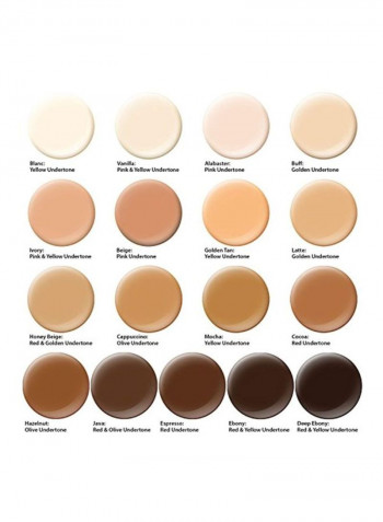 17-Piece Foundation With Moisturizing Primer Multicolour