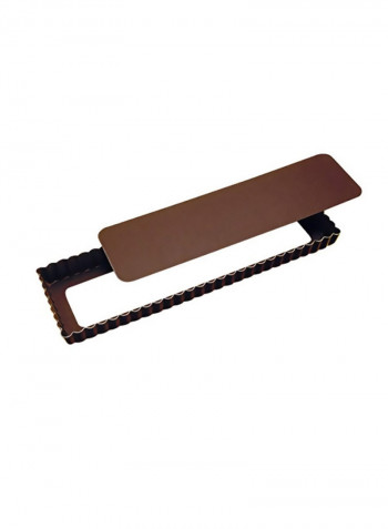 Fluted Tart Mould Brown 13.8x4.3x1.1inch