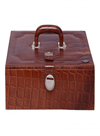 Leather Watches And Jewellery Box