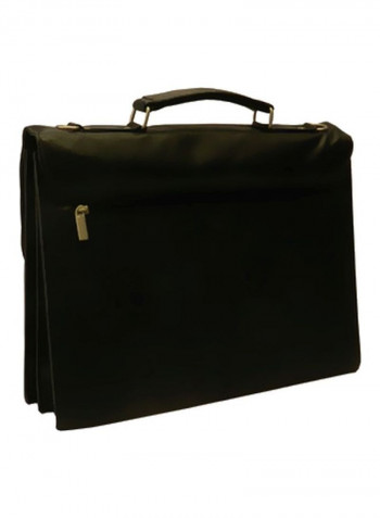 Leather Crossbody Bag Black
