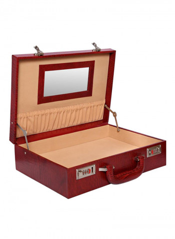 Leather Jewelry Organizer Box