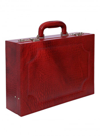 Leather Jewelry Organizer Box