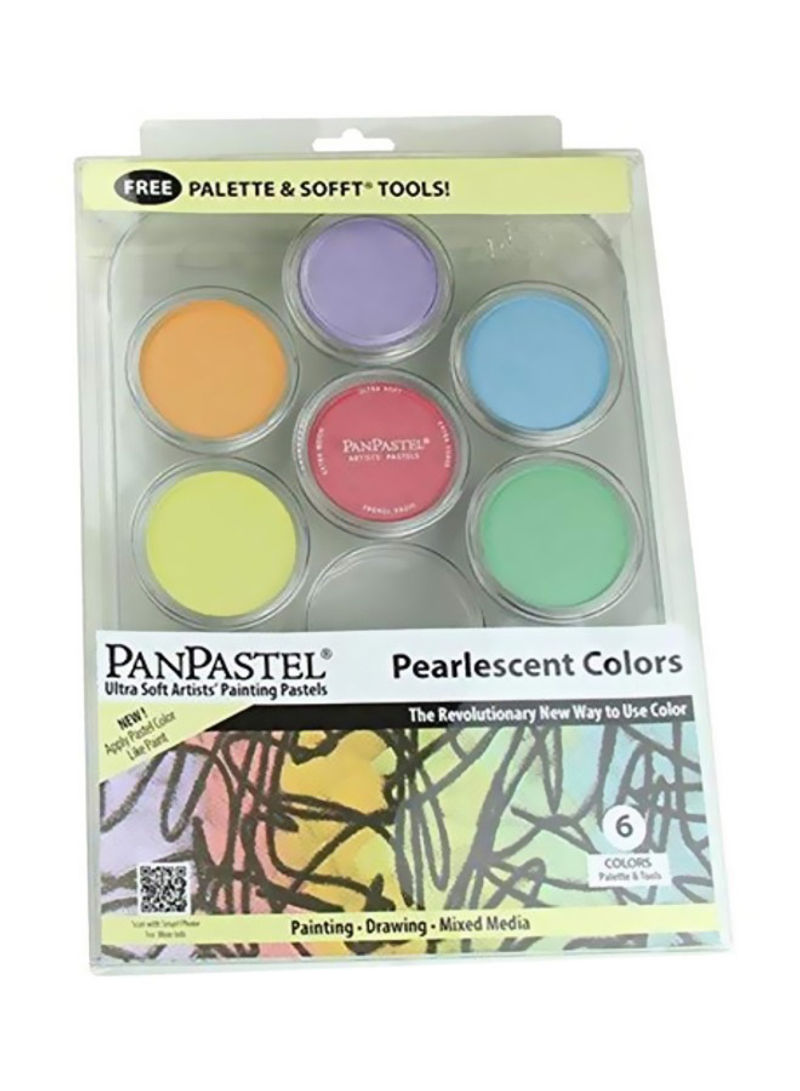 Pan Pastel Pearlescent Painting Set Multicolour