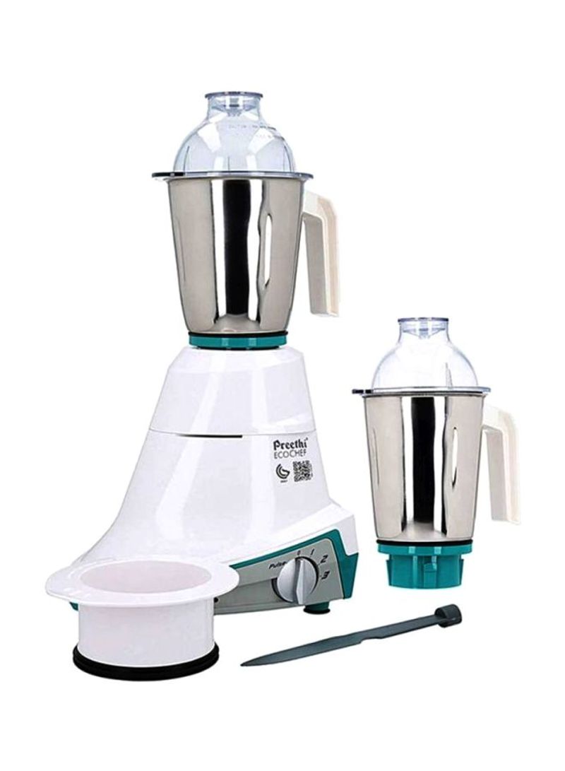 Blender And Grinder With Jar 1L 600W 1 l 600 W YTRE987899 White/Clear/Silver