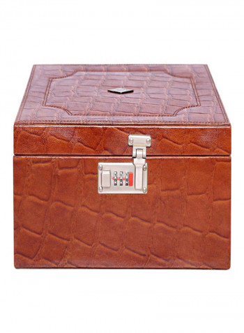 Leather Watches And Jewellery Box