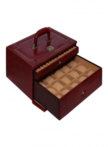 Leather Watches And Jewellery Box