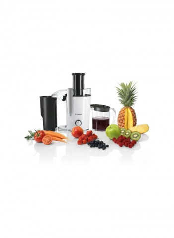Centrifugal Stainless Steel Juice Extractor 1.25L MES25A0GB Clear/Black